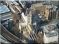 TQ3280 : Southwark Cathedral from The Shard by Rob Farrow