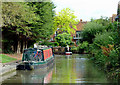 The canal in Stratford-upon-Avon, Warwickshire