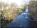 Afon Rhiw - looking downstream from Newmills Bridge