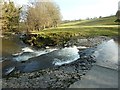 Ford across the Rhiw near Llanllugan