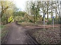 Tiverton : Railway Line Path