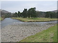 Confluence of the River Esk and the Ewes Water in Langholm