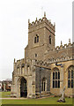TL9361 : St Ethelbert, Hessett - Tower & porch by John Salmon