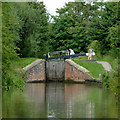 Bishopton Lock at Stratford-upon-Avon, Warwickshire