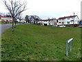 Uneven ground between Russell Drive and Harvey Close, Malpas, Newport