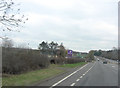 A43 passes The Green Man