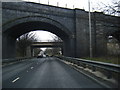 A643 passes under dismantled railway