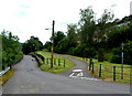 Road, footpath and cycleway, Aberfan