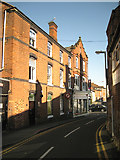 SP2865 : 1 Chapel Street and side of 7 Smith Street, Warwick by Robin Stott