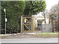 TQ7650 : Bus Stop and Electricity Substation, Heath Road, Boughton Monchelsea by Danny P Robinson