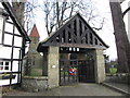 Berriew church lych gate