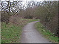 Bridleway in Langdon Nature Reserve