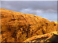 NS6180 : Sunset glow - Hillside above Campsie Glen by Alan O'Dowd