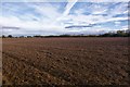 Ploughed field near Begbroke