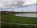 Stratford racecourse and water