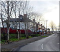 NW end of Wordsworth Avenue, Penarth