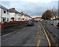 Middle section of Dryden Road, Penarth 