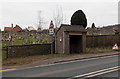 Holy Trinity Church bus stop  and shelter, Harrow Hill near Drybrook