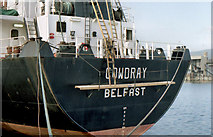 J3474 : From "Ballygrainey" to "Cowdray", Belfast (1990-2) by Albert Bridge