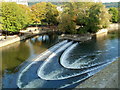 ST7564 : Pulteney Weir viewed from Grand Parade, Bath by Jaggery