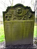 NZ1665 : Gravestone, Church of St. Michael & All Angels, Newburn by Andrew Curtis