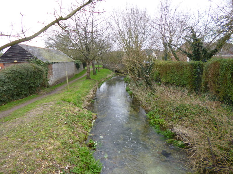 Winterborne Kingston, River Winterborne © Mike Faherty :: Geograph ...