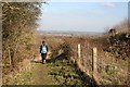 SJ5673 : Footpath from Norley by Dave Dunford