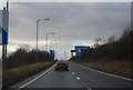 Slip road onto the M40