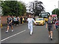 Olympic Torch on Burton Road