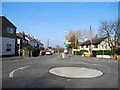 Woodhouses mini roundabout junction (2)