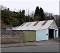 Side view of Main Street Garage, Cadoxton, Barry