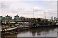 Houseboats on the Thames