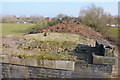 SO8933 : View towards Tewkesbury along a disused railway embankment by Philip Halling