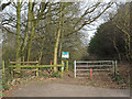 Willow Park Entrance, Langdon Nature Reserve