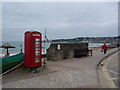 Swanage: seafront phone box