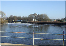 SJ6187 : River Mersey, Warrington by JThomas