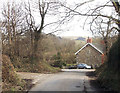 Running into Pentre from the south