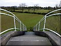 View From Pedestrian Motorway Bridge