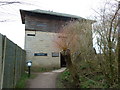 SO7105 : The Wildfowl and Wetlands Trust - Holden tower by Chris Allen