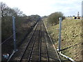 Railway heading west