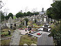 View westwards across St Bronagh Cemetery