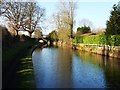 Staffs & Worcester Canal - approaching Cross Green Bridge