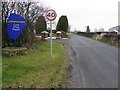 Welcoming sign for Loughmacrory