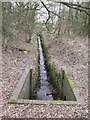 Drain under the railway