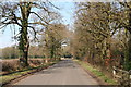 SK8764 : Looking down the road from Ling Moor towards Morton Hall by Chris
