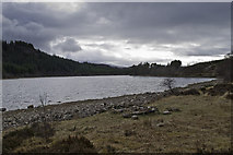 NG8032 : Loch Lundie (Reservoir) by Peter Moore