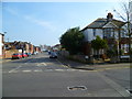 Looking east along York Road