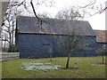 Weather-boarded barn at Hoddesdon Bury Farm (1)