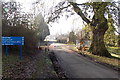 Entrance barrier, Standish Hospital