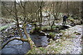 Confluence of rivers in Dove Dale